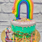 Birthday Cake Designs for Baby Girls - Unicorn and Rainbow Cake - Customized Cake In Gurgaon