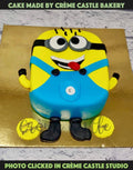 Minion Shape Cake