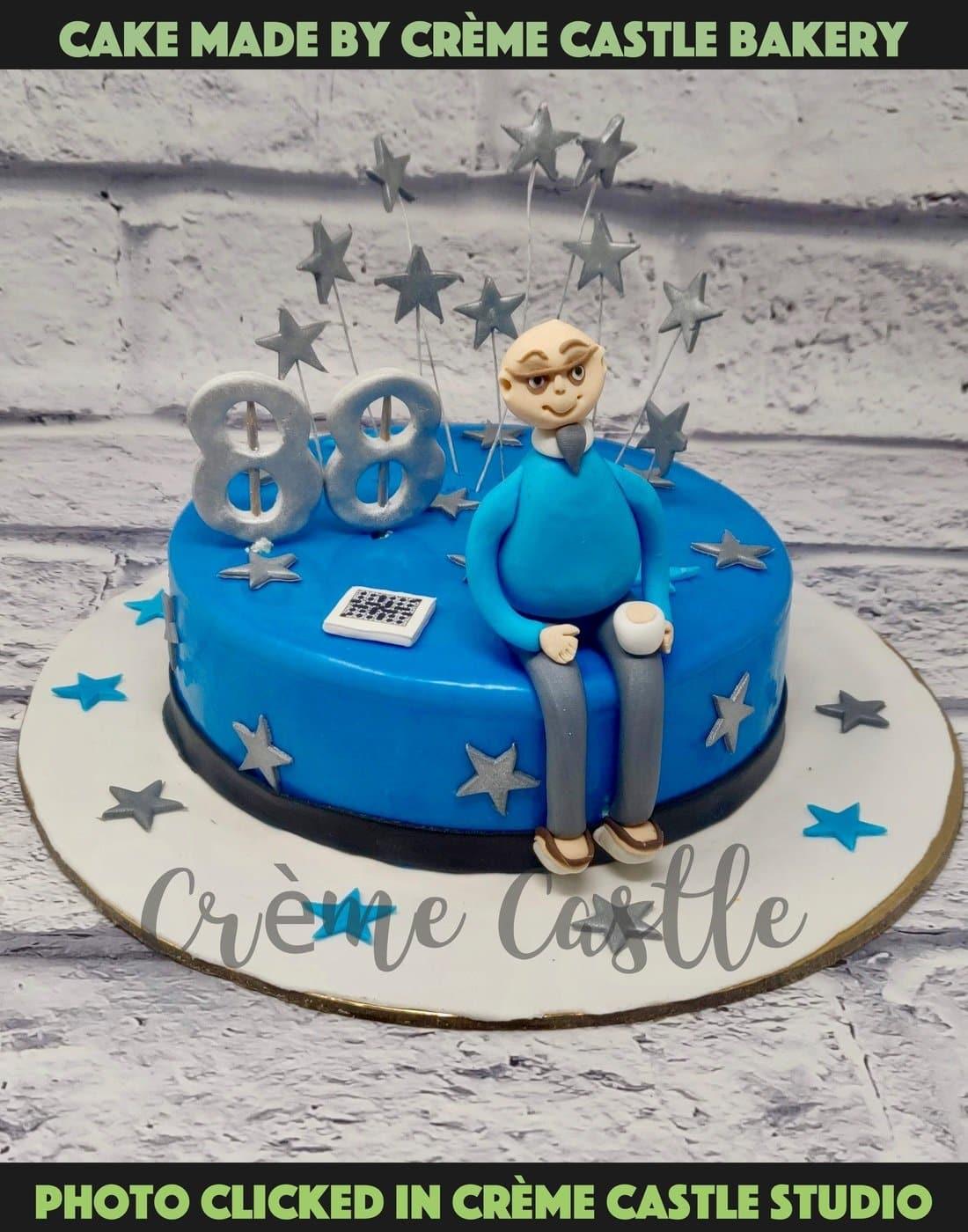Sugar Cloud Cakes - Cake Designer, Nantwich, Crewe, Cheshire | An 80th  Birthday Cake for Robert, Rookery Hall, Nantwich