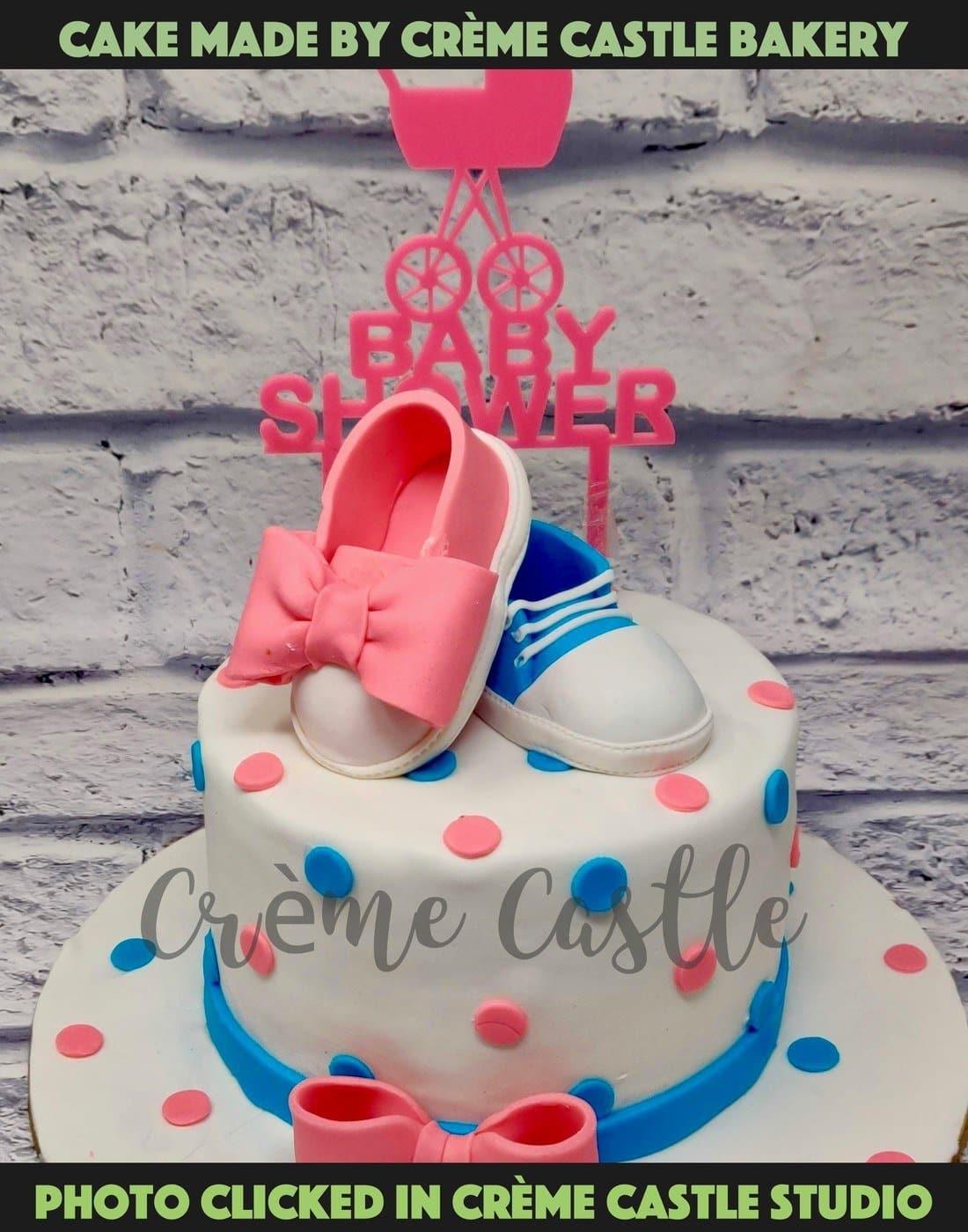 Baby Shower Cake 1 - Creme Castle