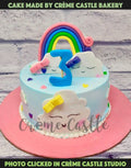Rainbow Theme Cake 2