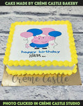 Peppa Pig Photo Cake