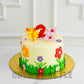 Butterfly Flowers Cake. Cake Designs of Girls. Noida & Gurgaon