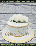 Elegant flower bouquet Cake