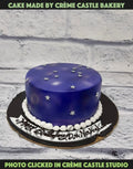 Starry Night Cake