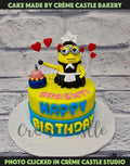 Minion Birthday Cake