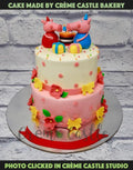 Peppa Pig Tier Cake