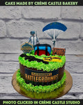 PUBG theme Cake