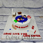 Cake for a Swimmer - Creme Castle