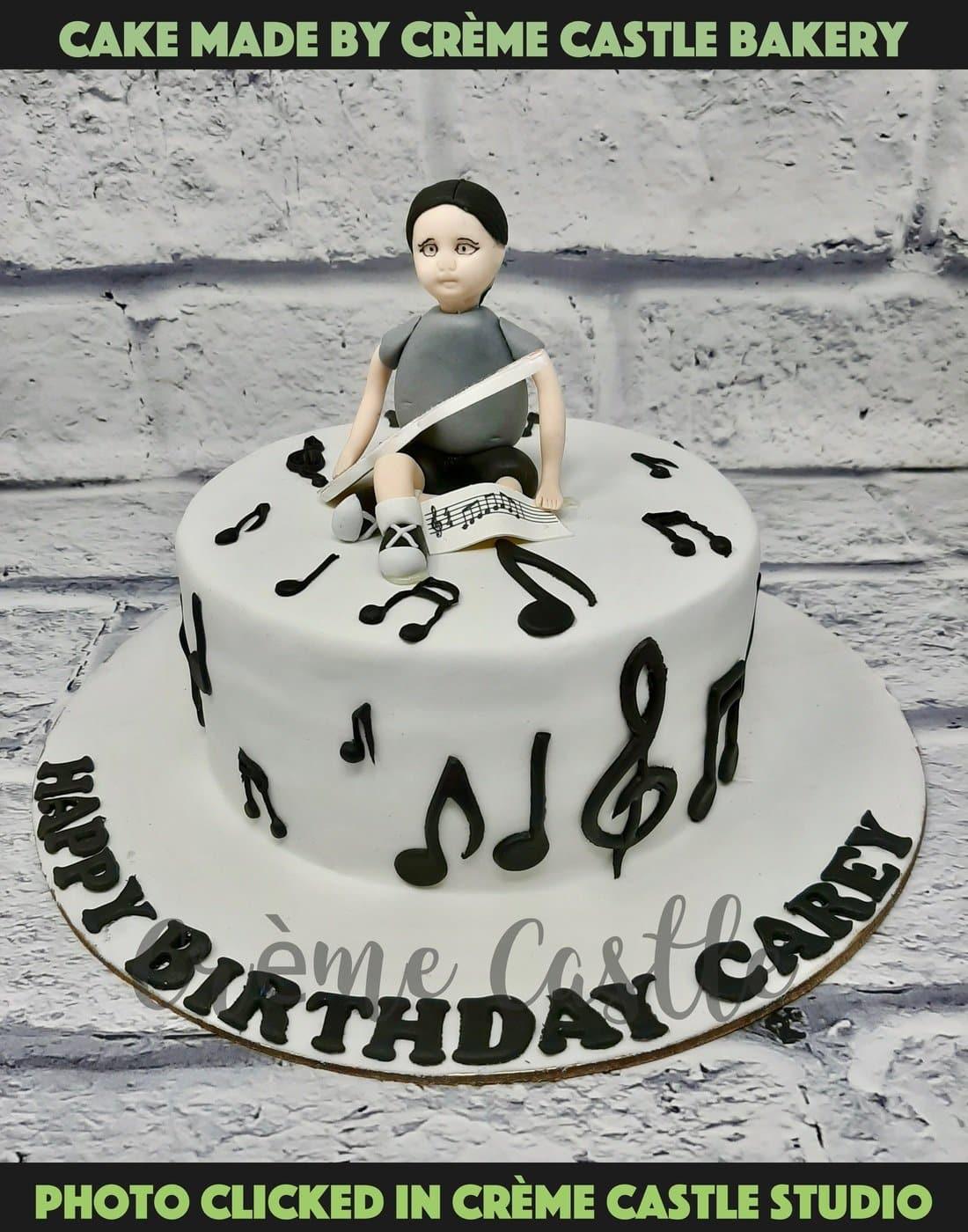 Music Lover Cake - Creme Castle