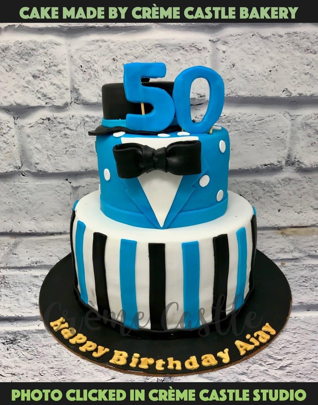 Cake shop MOCART - Gentleman happy birthday cake | Facebook