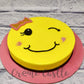 Cute Emoticon Cake - Creme Castle