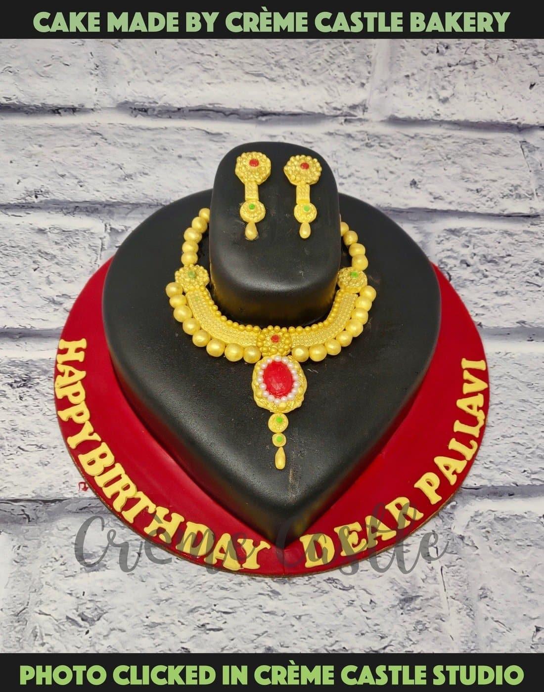 Jewellery Theme Cake – Creme Castle