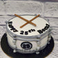Drum Set Theme Cake - Creme Castle
