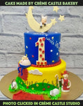 Jungle Night Theme Cake