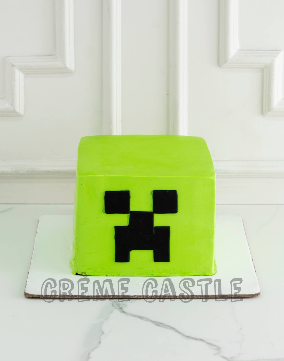 Minecraft Block Cake - Creme Castle