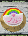 Rainbow Cream Cake