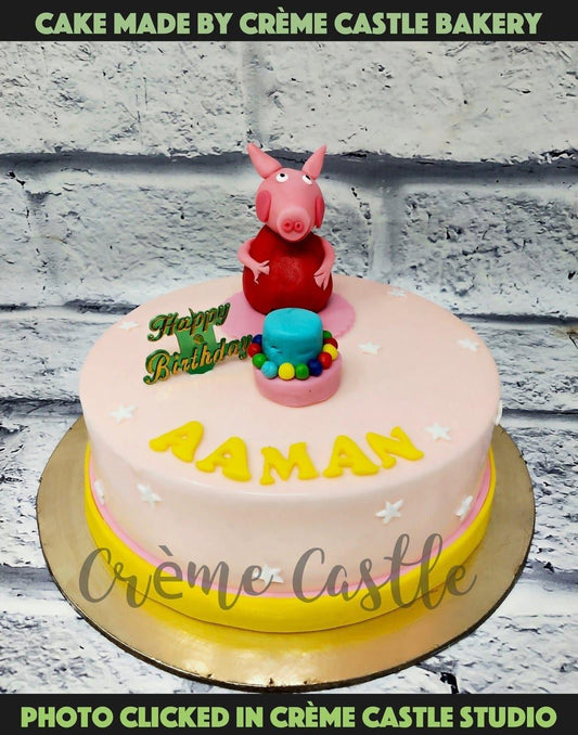 Peppa Pig Birthday Cake. Cake Designs for Kids. Noida & Gurgaon