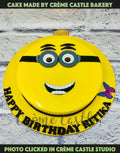 Laughing Minion Cake