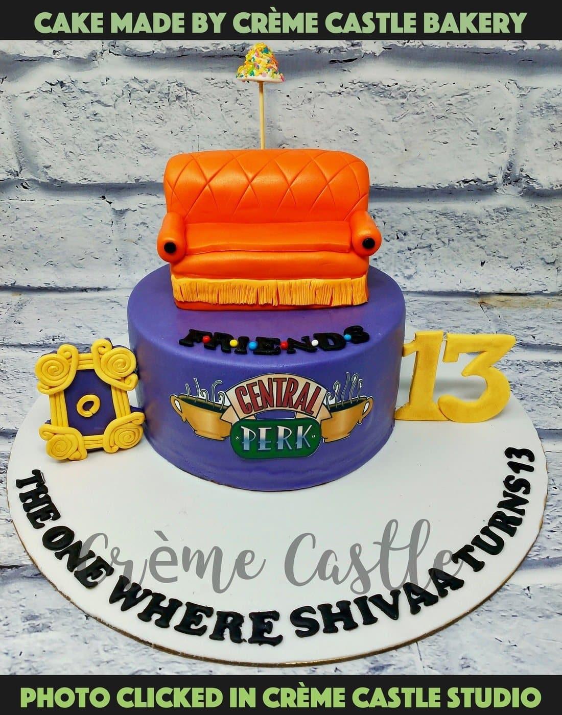 Birthday sofa 2! With tutorial - Decorated Cake by Zoepop - CakesDecor