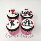 Kiss Day Cupcakes. Valentine Theme Cupcakes. Noida & Gurgaon