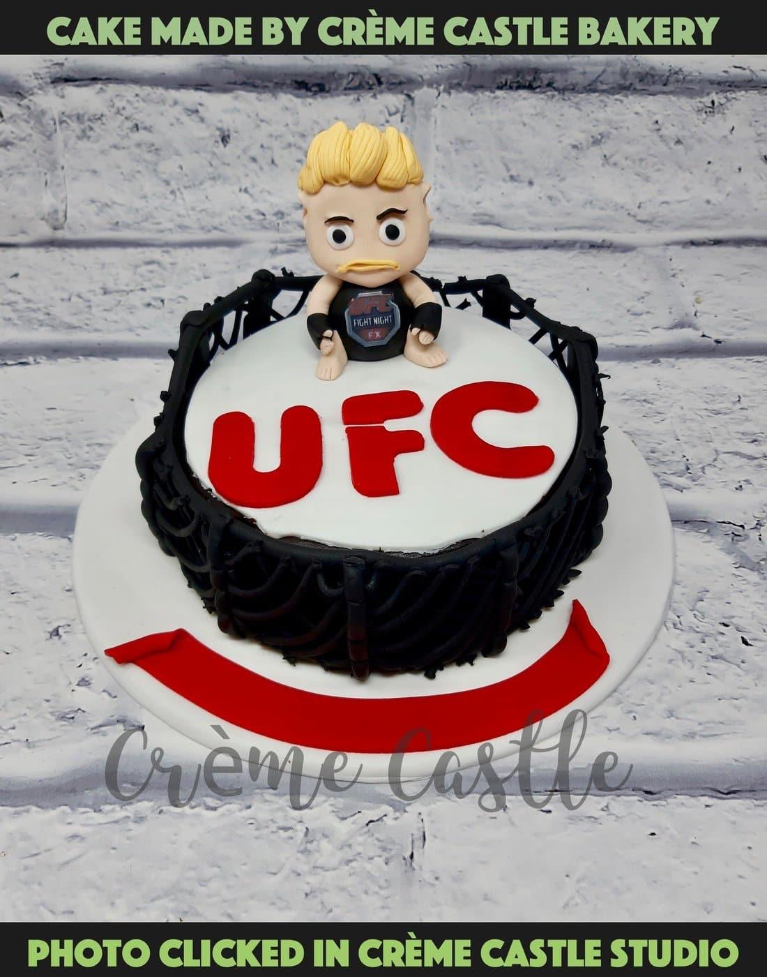 UFC Fighter Cake - Creme Castle