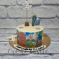Wanderlust Theme Cake - Creme Castle