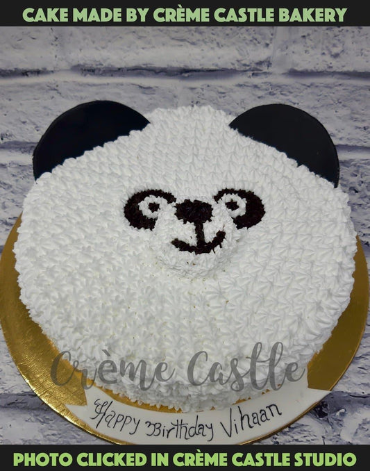 Panda Cream Cake - Creme Castle