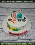 Father and daughter Cake