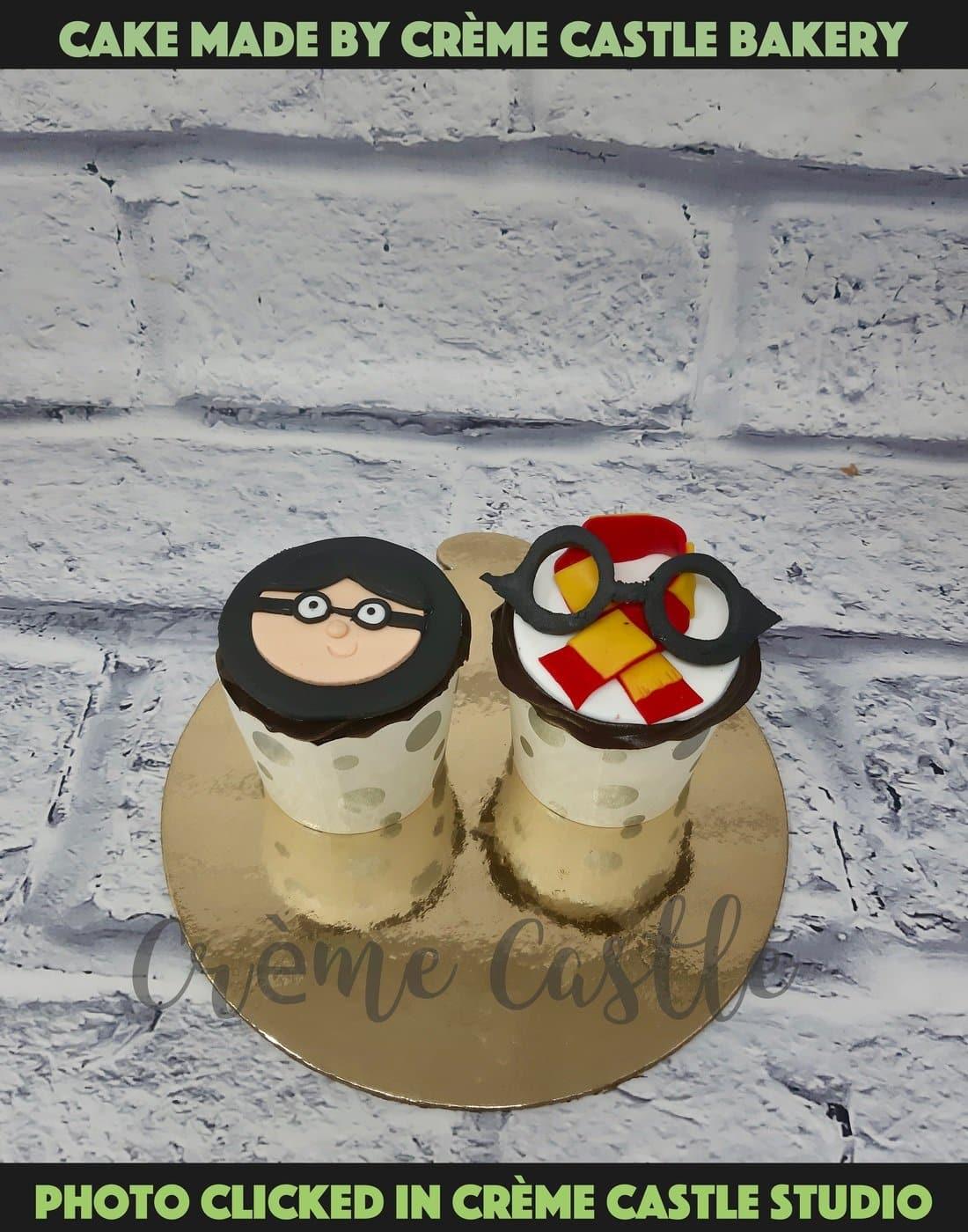 Harry Potter Cupcakes - Creme Castle
