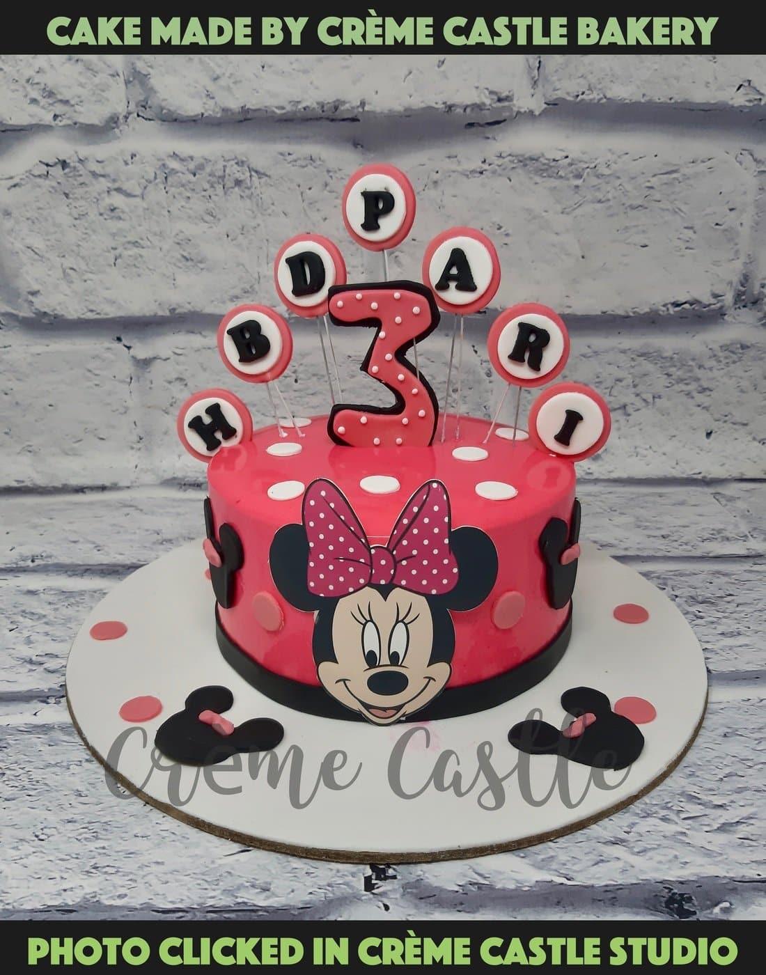 Buy/Send Cute Mickey Mouse Cake Online @ Rs. 3299 - SendBestGift