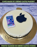 Apple and iPhone Cake