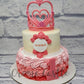 Princess theme Tiara Cake - Creme Castle