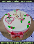 Dog Love Theme Cake