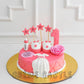 Baby Girl toddler cake - Creme Castle