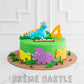 Dinosaur Theme Cake by Creme Castle