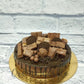 Chocolate Sin and Crackle Cake - Creme Castle