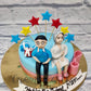 Granny and Grandpa Cake - Creme Castle