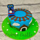 Thomas Cook Train Cake - Creme Castle