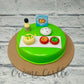 Oriental Food Theme Cake - Creme Castle