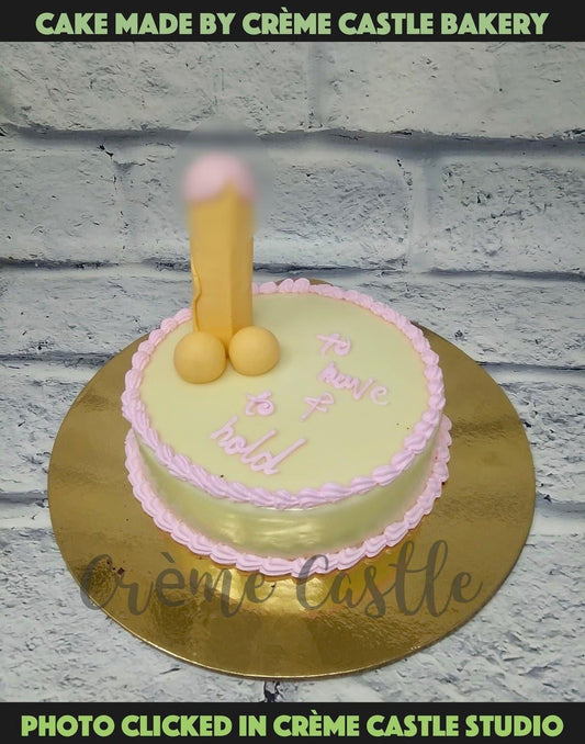 Adult Genitals Cake - Creme Castle