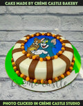 Tom & Jerry Photo Fondant Cake