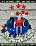 Body Builder Gym Cake