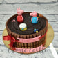 Peppa Pig and KitKat Cake - Creme Castle