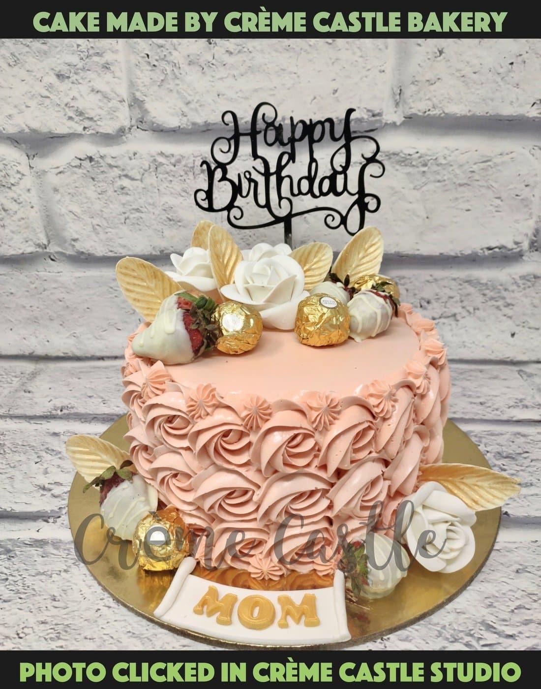 Rosette - Decorated Cake by Rachana sandeep - CakesDecor
