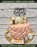Rose and Rochers Cake
