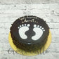 Footsteps Cake - Creme Castle