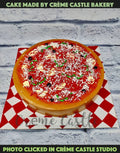 Pizza Shape Cake