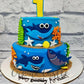 Baby Shark Cake. 1st Birthday cake for Baby. Noida & Gurgaon