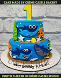 Baby Shark Tier Cake